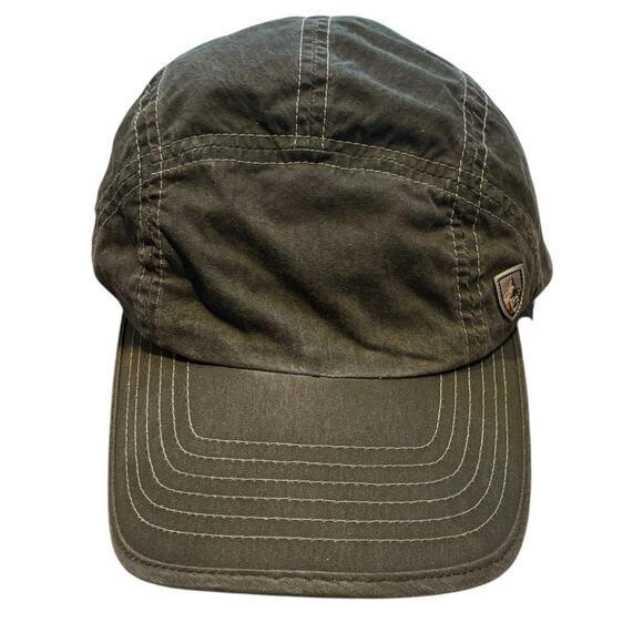Kuhl Renegade Hat Olive Green Adjustable Strap Cotton Blend UPF Water Resistant - Picture 2 of 5